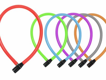 LUCCHETTO ABUS CAVO 6x550 MM 3406K/55 COLORI ASSOR