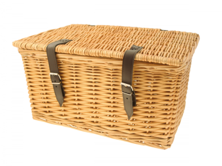 CESTINO ANTERIORE VIMINI CON FIBRE - NATURALE